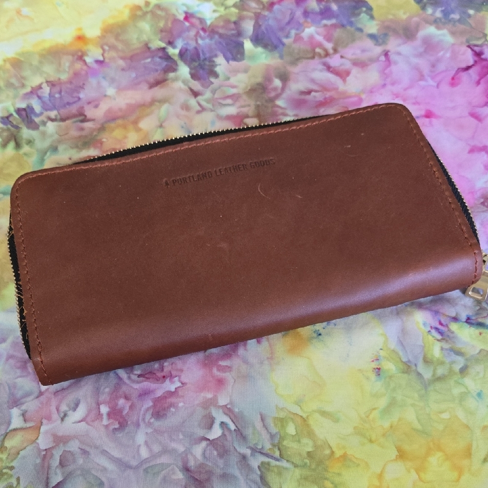 Portland Leather Brown Leather Pouch